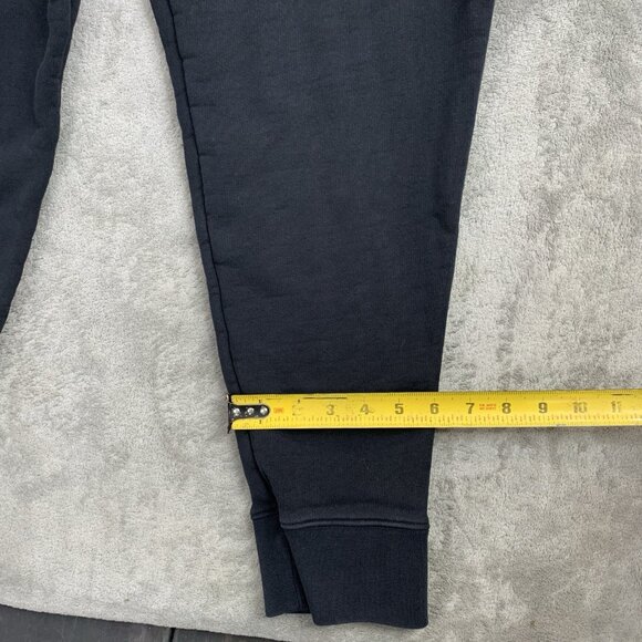 Outerknown Sunday Sweatpants Mens Size XL Black Joggers Athleisure Cotton 26” - Picture 6 of 13